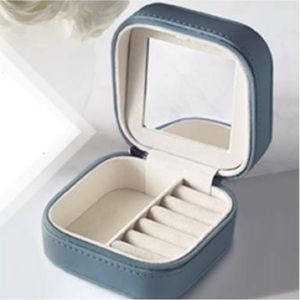 Faux Leather Jewelry Box